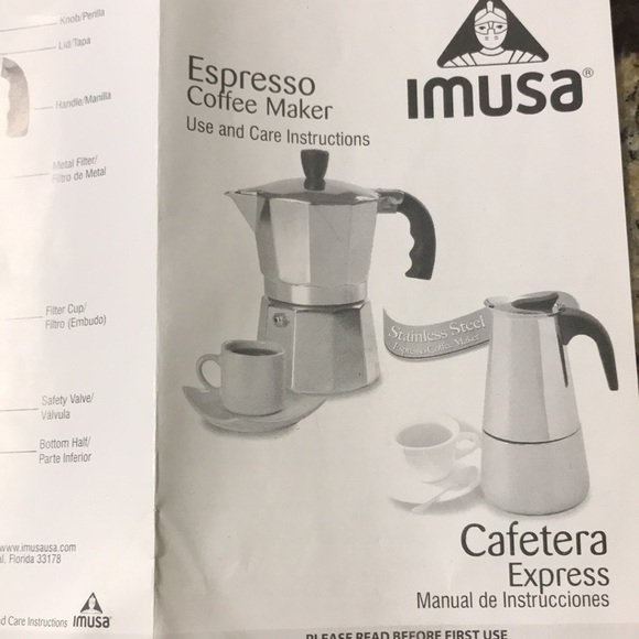 IMUSA Espresso Coffee Maker - Picture 2 of 4